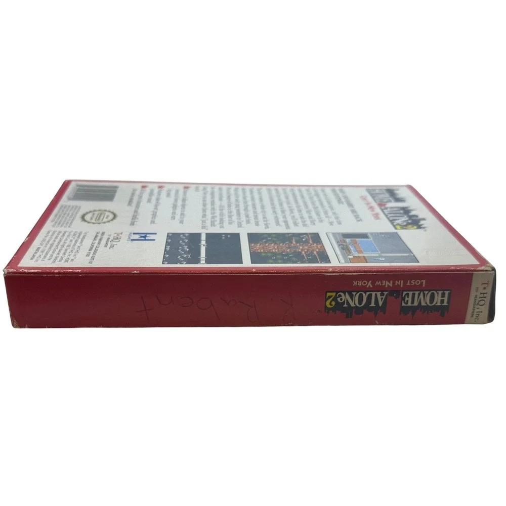 Home Alone 2 Lost In New York Nintendo NES Video Game Boxed T-HQ 1992